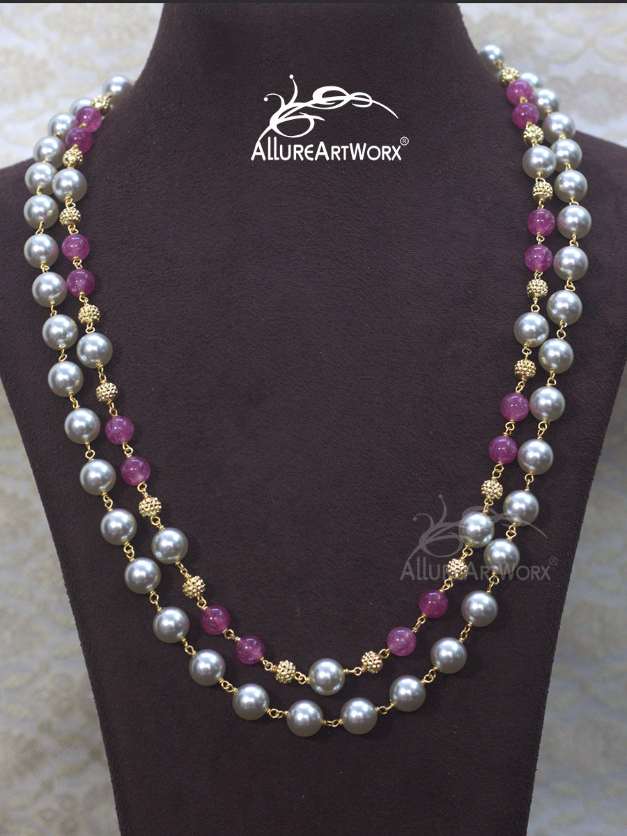 Pearl Jade Neckpiece